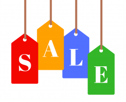 グローを安く買う方法を表すsale値札