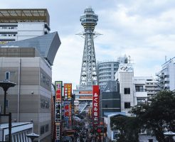 大阪市内の街並み