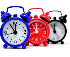 アイコス本体の充電時間を測る時計