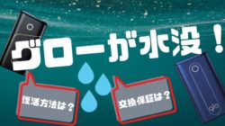 グローが水没した時に復活する方法