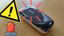 プルームXが点滅して故障